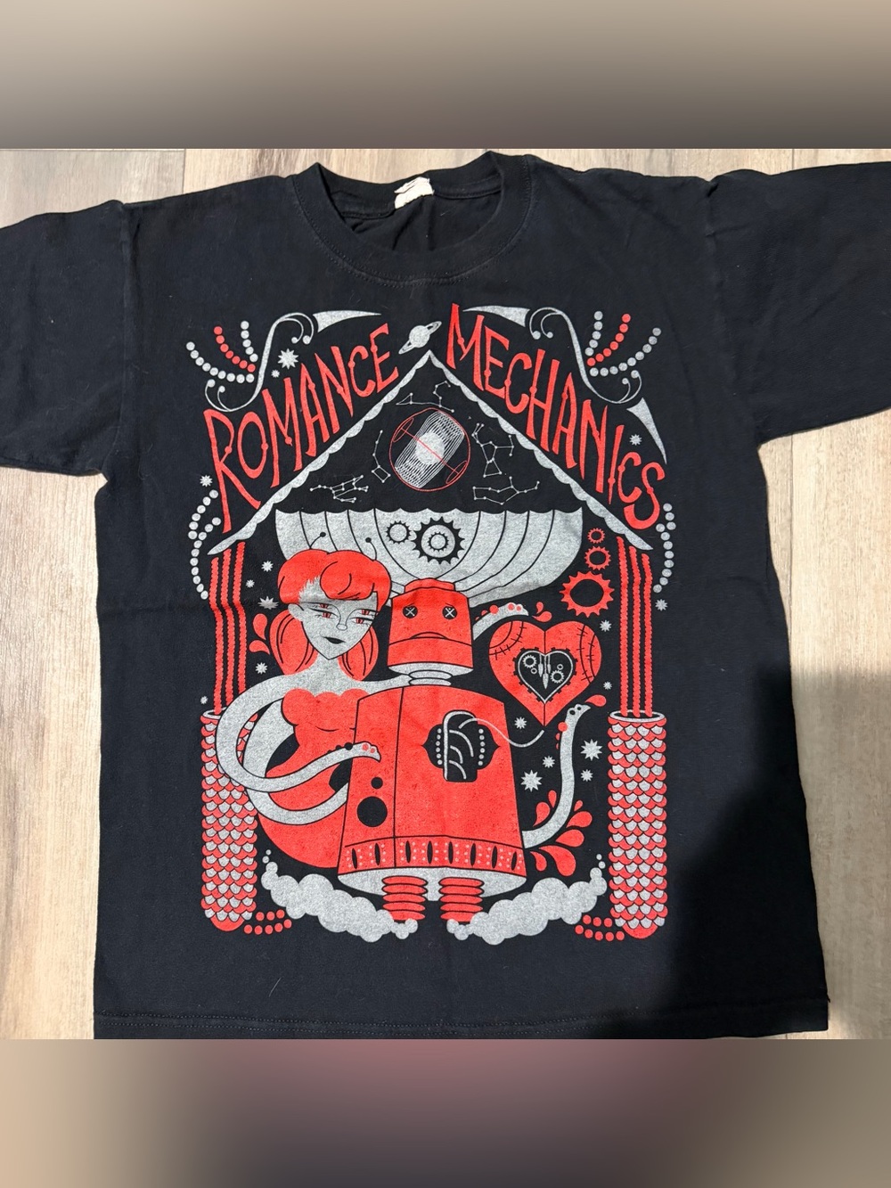 Warped Tour Romance Mechanics Band Tee